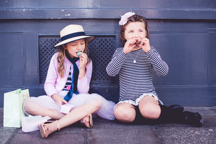 Sweet sisters shoot at Laudree in London Inspiration
