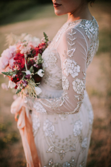 BHLDN wedding gown