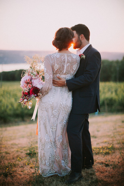 BHLDN wedding gown