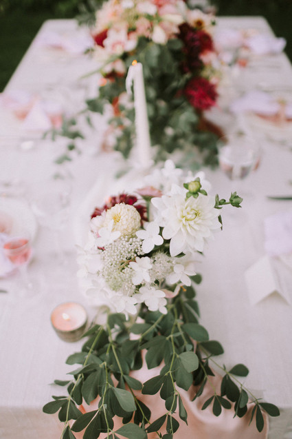 Autumn berry and blush wedding inspiration