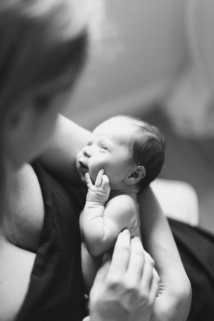 at home newborn photos