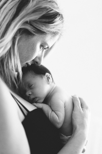 at home newborn photos