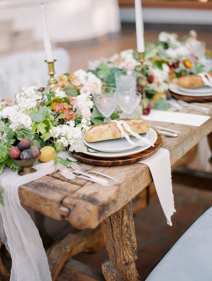 Rustic tablescape