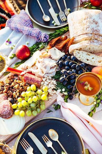 beachside fall picnic