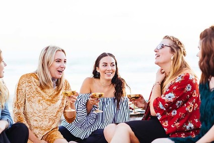 beachside fall picnic