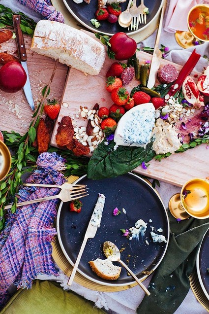 beachside fall picnic