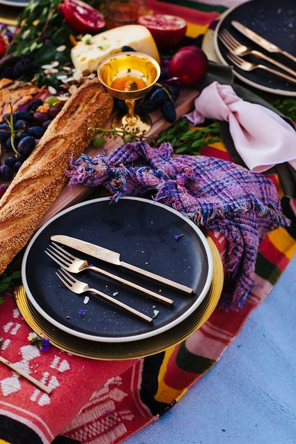 beachside fall picnic