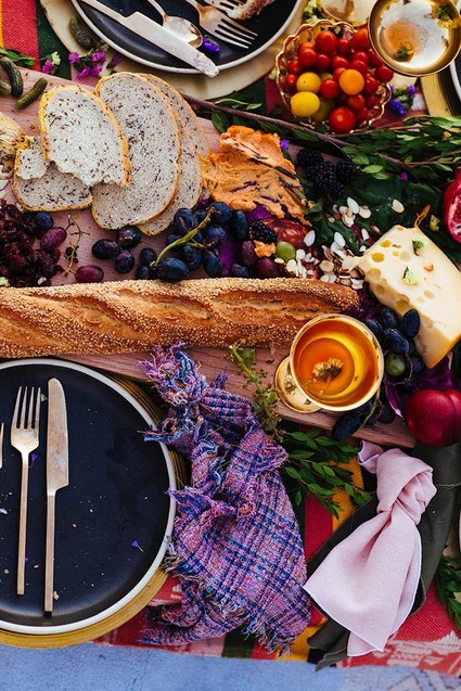 beachside fall picnic