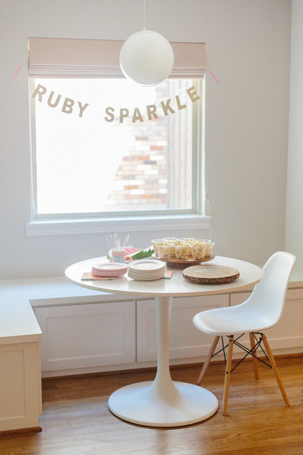 modern gem-themed 1st birthday Inspiration