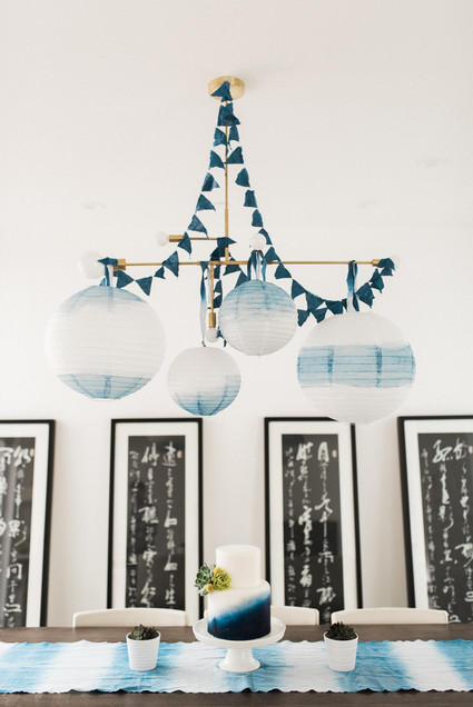 Indigo baby shower ideas