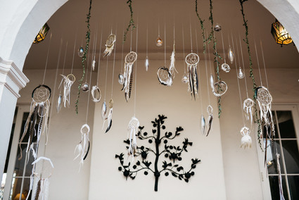 Dream catcher wedding decor