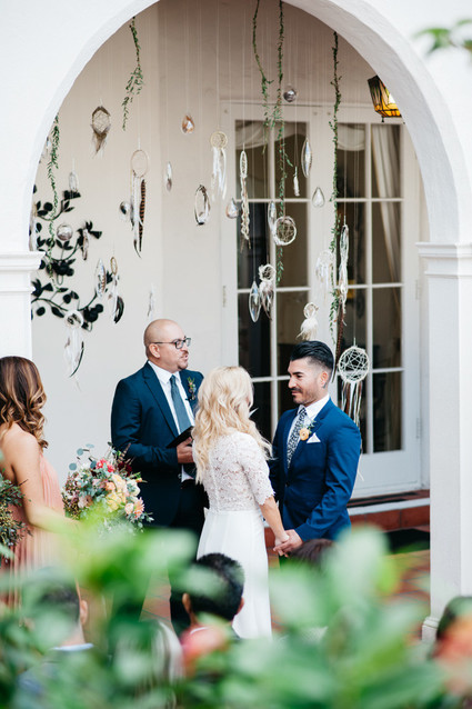 Dream catcher wedding decor