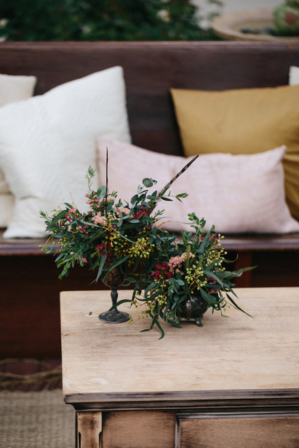 California chic garden wedding