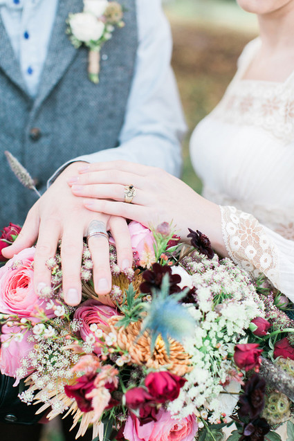 Fall wedding portraits