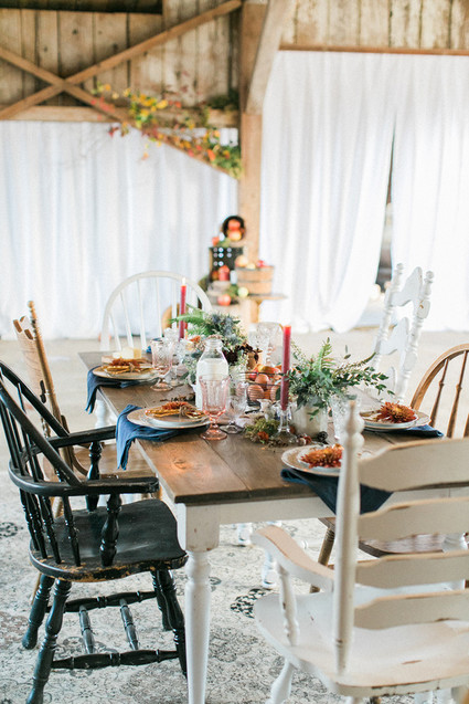 Fall tablescape