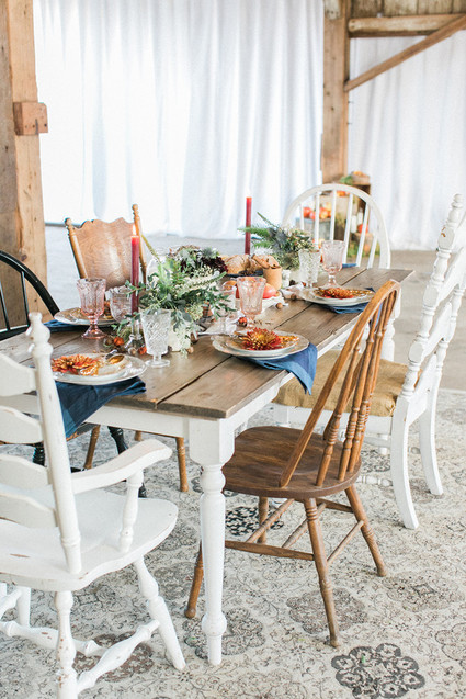 Fall tablescape