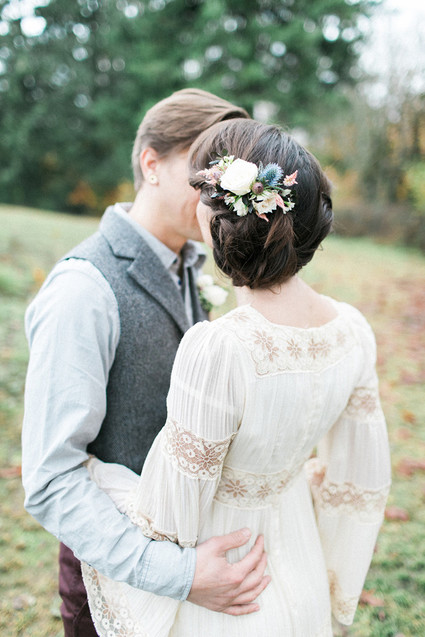 Vintage wedding dress