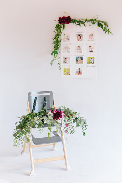 Gem inspired pink 1st birthday