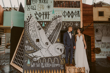 Whimsical wedding at the New Children's Museum