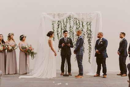 Modern wedding ceremony