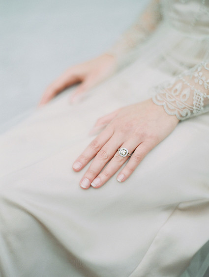 Scarlet and blush bridal inspiration