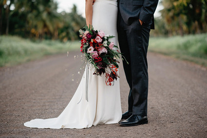 Tropical bohemian wedding inspiration