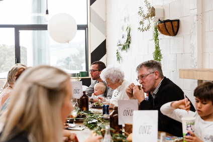 Sweet simple boy's 1st birthday party