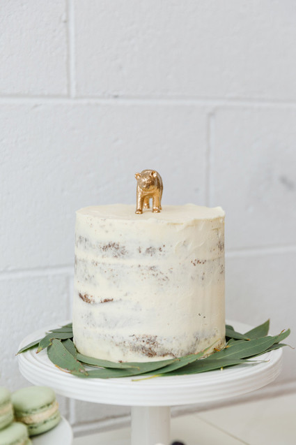 Sweet simple boy's 1st birthday party