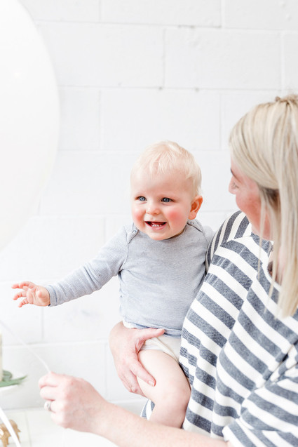 Sweet simple boy's 1st birthday party