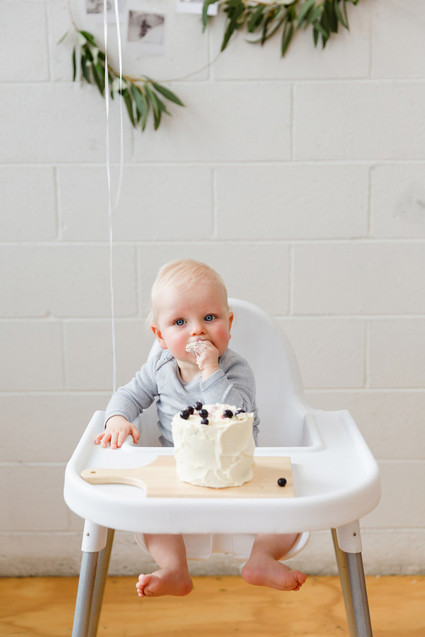 Sweet simple boy's 1st birthday party