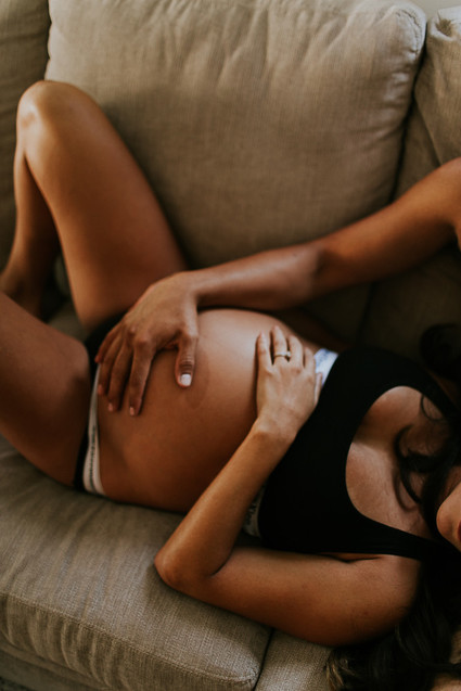 bare maternity photos