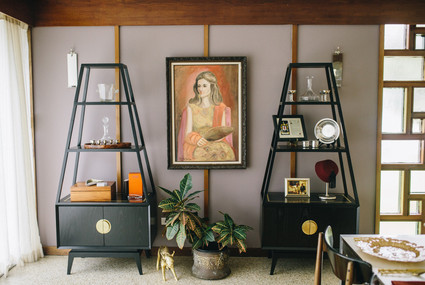 Mid century modern home