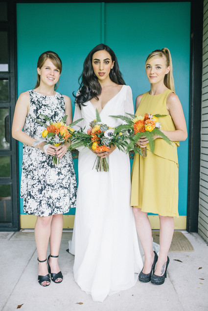 Ivory and Beau wedding dress