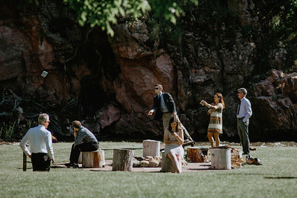 Wedding lawn games