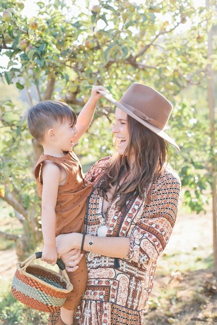 kids apple picking party
