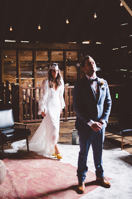 Wedding first look