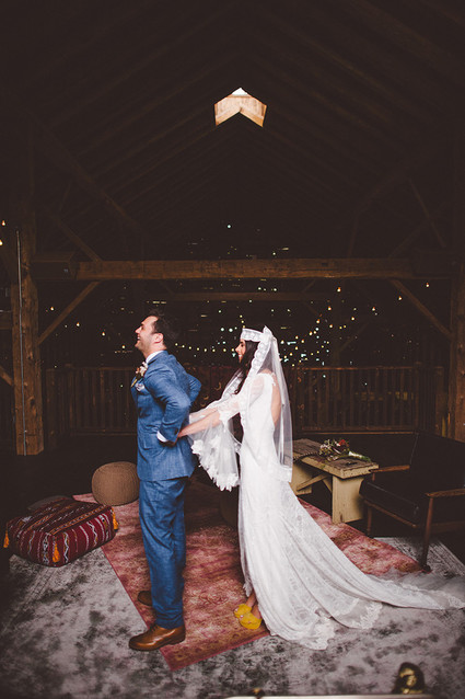 Wedding first look