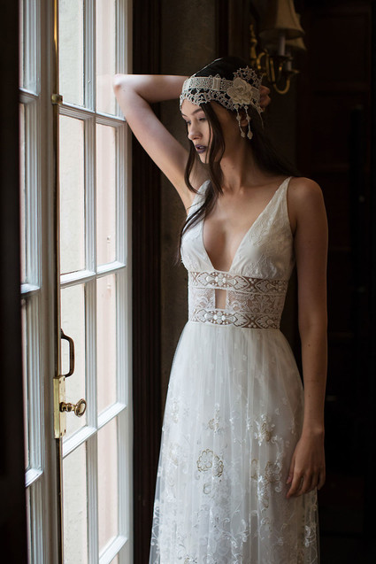 Claire Pettibone Fall 2016 wedding dress
