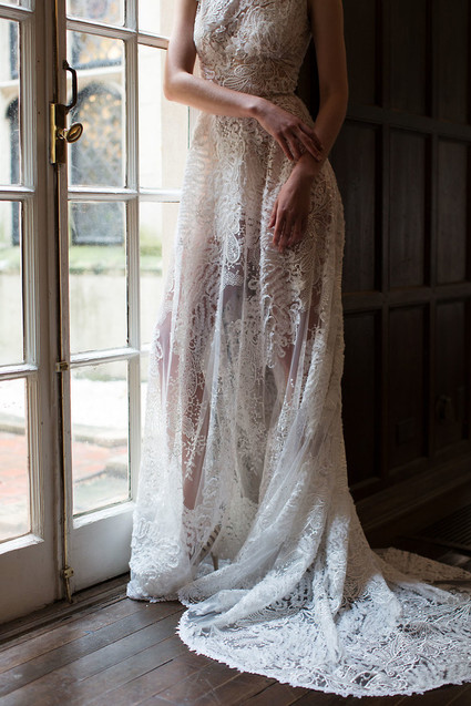 Claire Pettibone Fall 2016 wedding dress