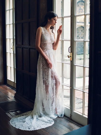 Claire Pettibone Fall 2016 wedding dress