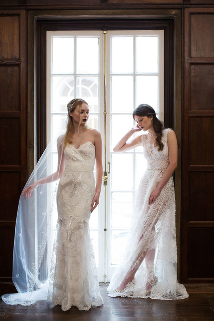 Claire Pettibone Fall 2016 wedding dress