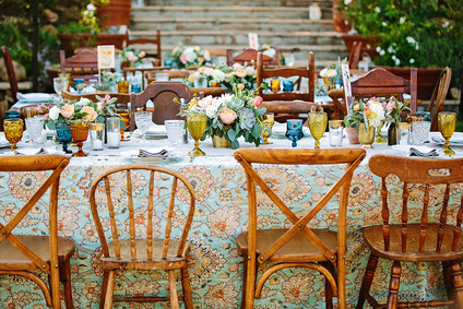 California ranch wedding