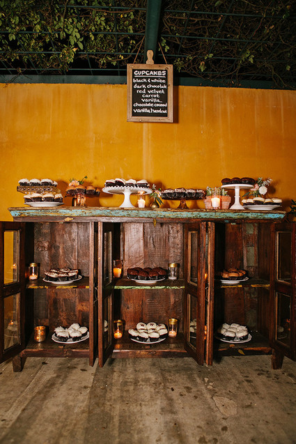 Cup cake dessert bar