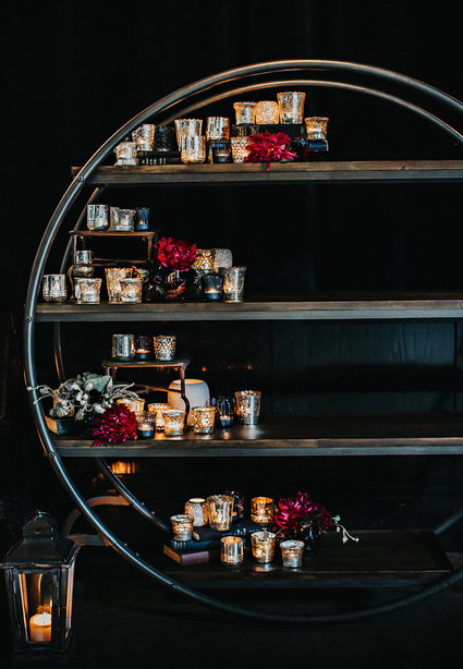 Romantic wedding lighting