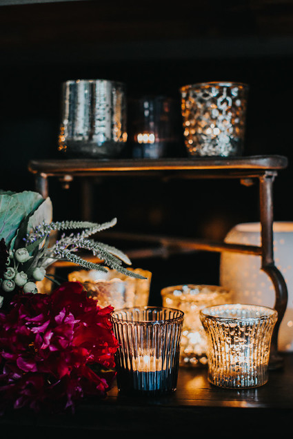 Romantic wedding lighting