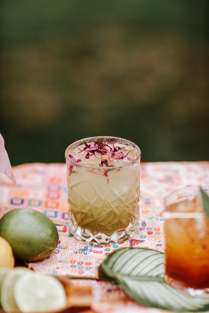 Colorful day of the dead party