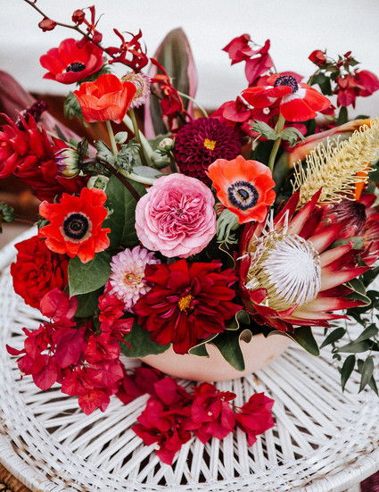 Colorful day of the dead party