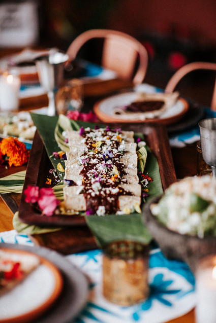 Colorful day of the dead party