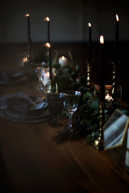 Dark and moody wedding inspiration Inspiration