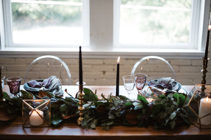 Dark and moody wedding inspiration